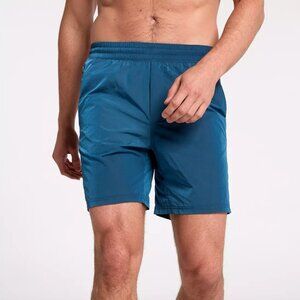 VRST Men's 7" All-In Unlined Short, Teal Twilight Shine, Medium, NWT